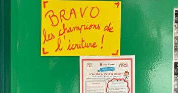 Bravo aux CE1 de l'école Saint-Exupéry à Mouvaux (59) !