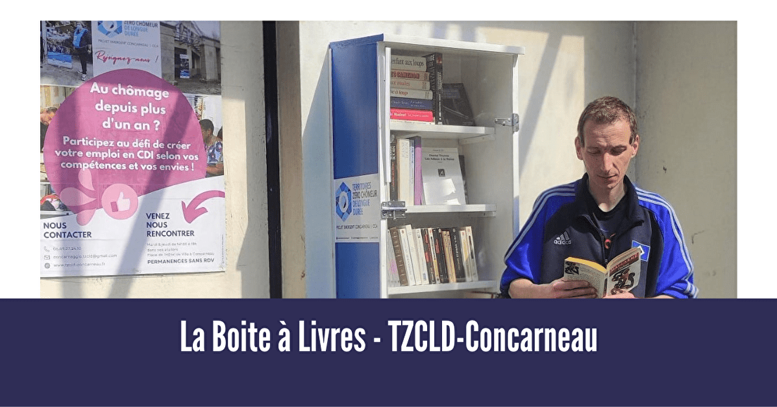 La Boîte à livres de TZCLD-Concarneau