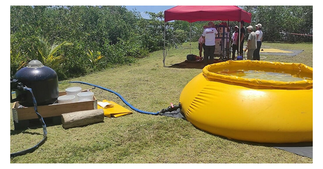 Guadeloupe – dessaler l’eau de la mer pour les urgences