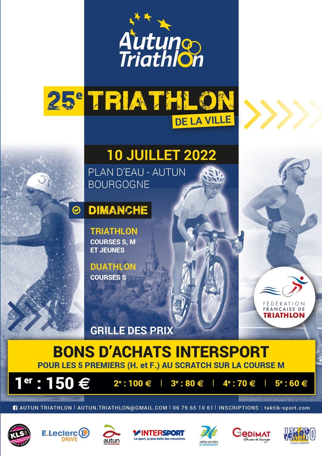 alt triathlon autun 2022 10 juillet programme
