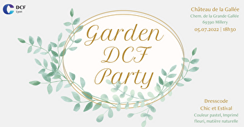 5 juillet | Garden DCF Party
