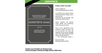GENEVIÈVE HAAG - 1933-2022