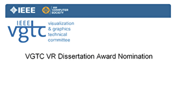 VGTC Virtual Reality best dissertation award 2023 - 2nd call