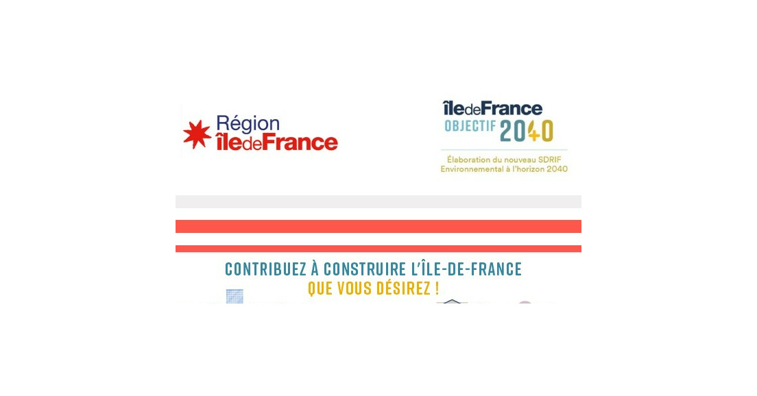 La Région Ile-de-France consulte sur le SDRIF-E à l'horizon 2040