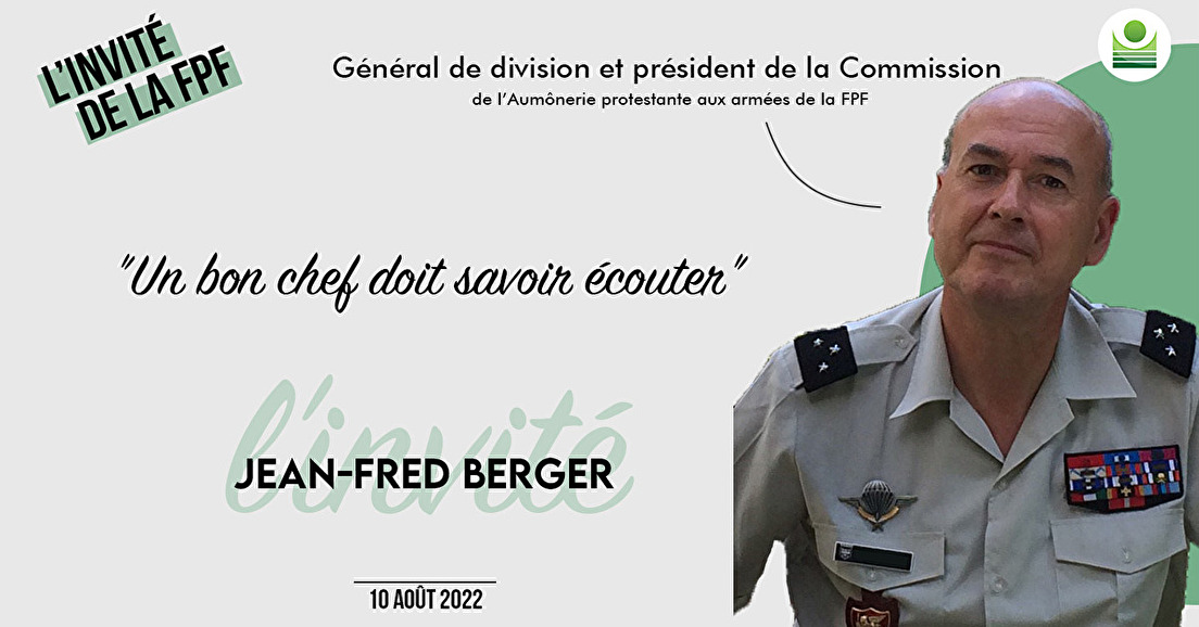 Série d'été RIMP 3/4 - Jean-Fred Berger, Général de division