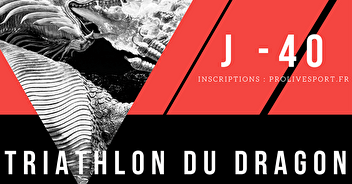 J-40 pour le 1er Triathlon du Dragon, on partage en masse !!!