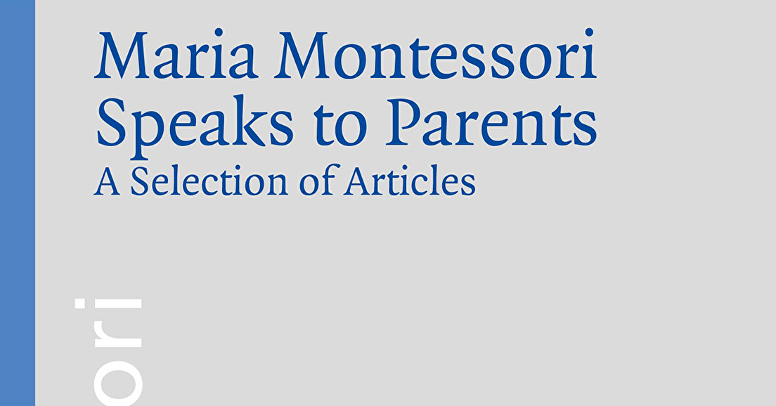 Maria Montessori speaks to parents