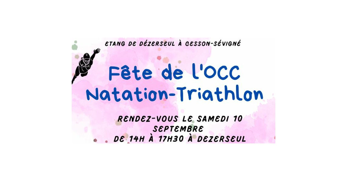 Fête de l'OCC Natation Triathlon