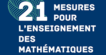 21 mesures pour l'enseignement des mathématiques