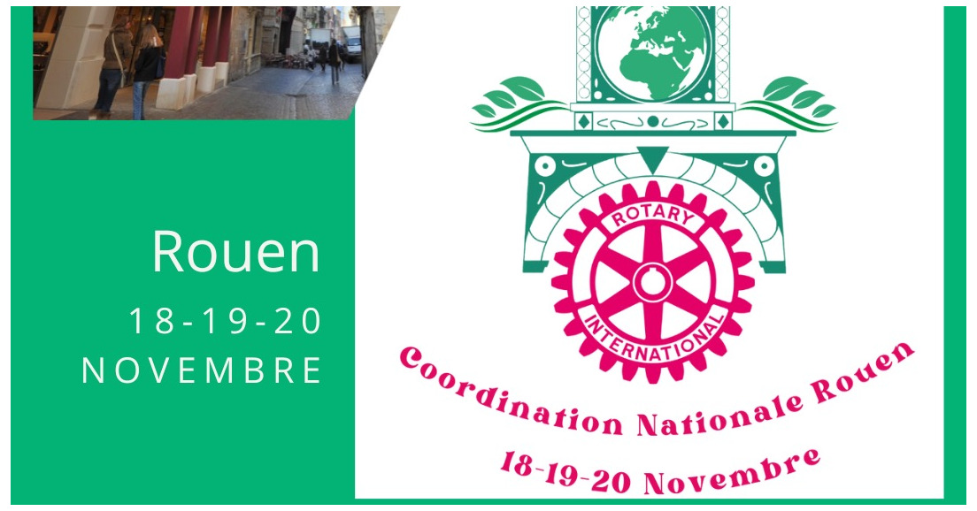 Convention nationale du Rotaract France à Rouen en novembre