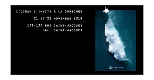 Océan à la Sorbonne 21 et 22 Nov 2018