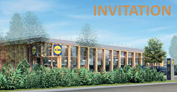 INVITATION INAUGURATION 1er supermarché LIDL en bois de la Région Occitanie