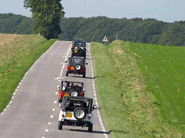 Jeep Dallas convois en Pays Beaujolais