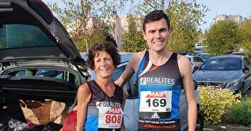 Laurence ALNET vice-championne de FRANCE  de Semi-marathon 2022