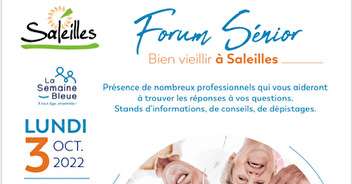 Semaine bleue - Forum senior - Saleilles