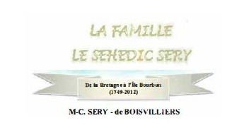 L'origine des Sery, descendants de Thomas Le Séhedic Sery de Pont Aven.