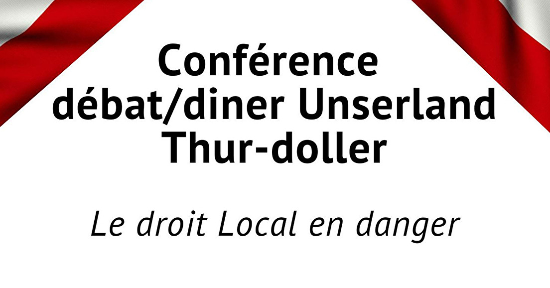 Conférence débat : Le droit Local en danger