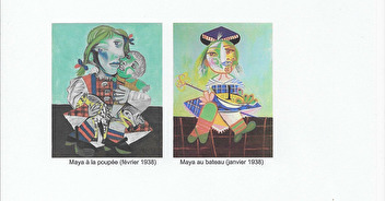 Maya Ruiz Picasso, fille de Pablo, musée Picasso, Paris