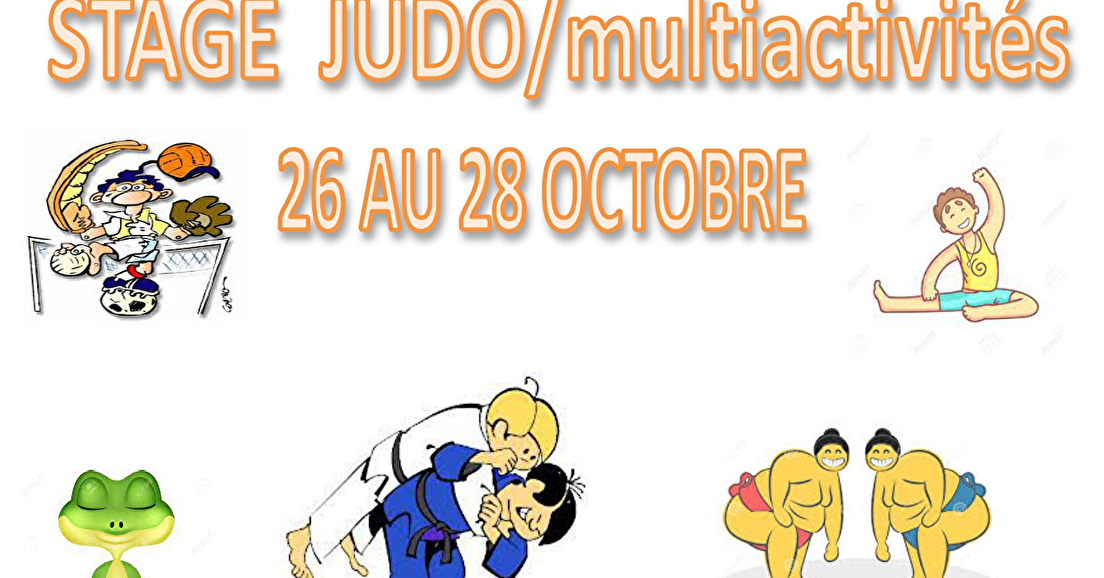 Du 26 au 28 octobre 2022, stage de judo à Saint-Aunès