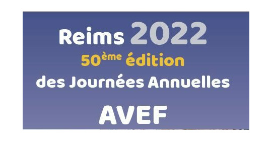Informations congrès AVEF 2022