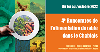 4e Rencontres de l'Alimentation durable dans le Chablais : MERCI