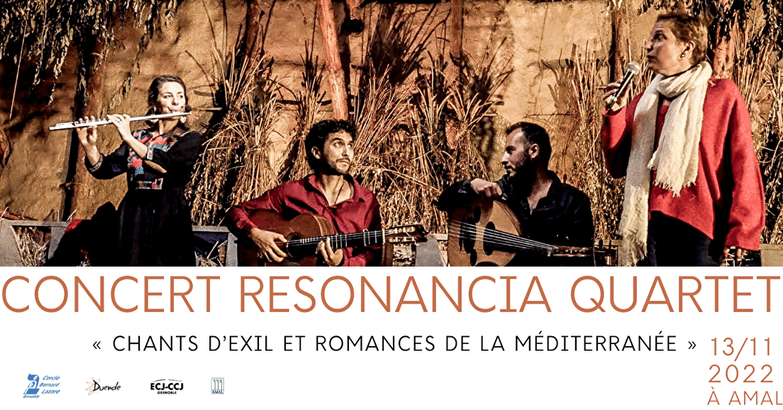 Concert du Resonancia Quartet Dimanche 13 novembre 2022, 18h à Amal
