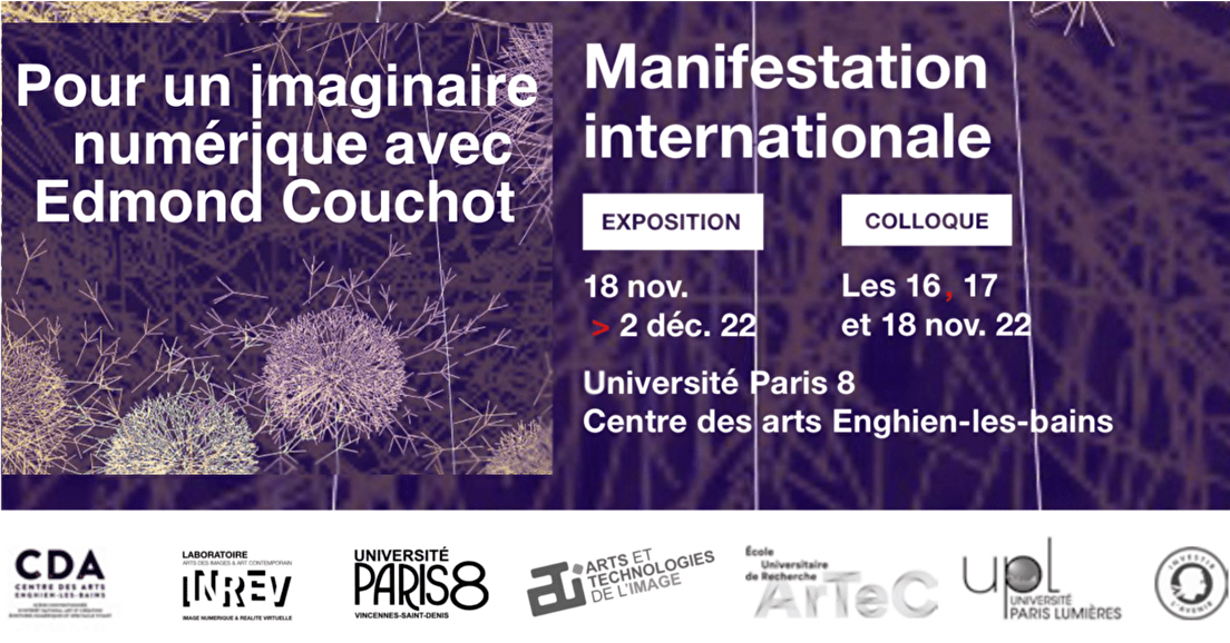 Pour un imaginaire numérique avec Edmond Couchot: Colloque et exposition