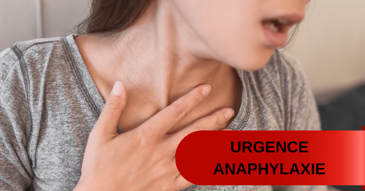 La forme la plus grave de la réaction allergique est l'anaphylaxie. L'anaphylaxie est une urgence absolue. Cette réaction généralisée et sévère peut être fatale si un traitement rapide n'est pas mis en place.