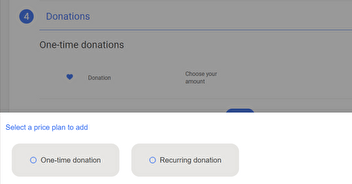 New Feature - Recurring Donations