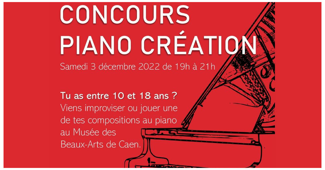 Première édition du concours Piano Création à Caen