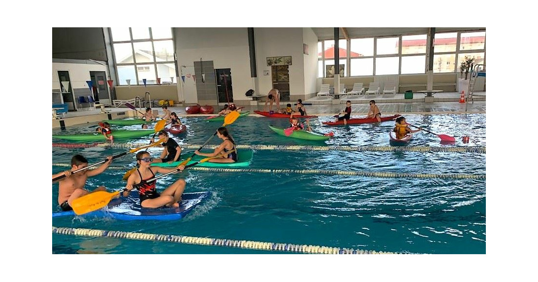 Les sorties en piscine 2023 du canoë-kayak Pont-de-Roide-Vermondans
