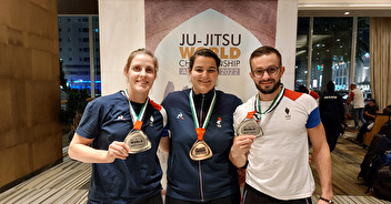 Championnat du Monde de Jujitsu : 6 médailles !