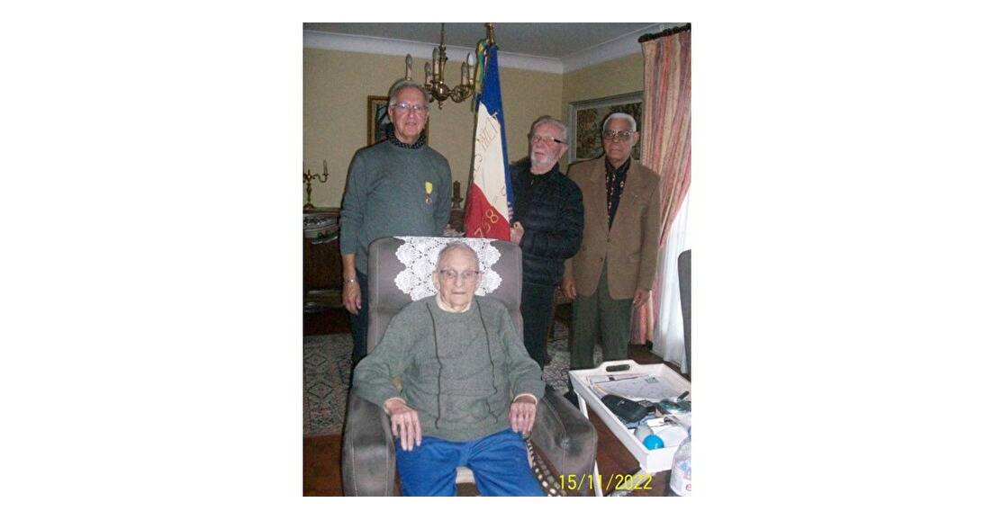 Un centenaire à la Section 758 de Challans & Saint-Jean-De-Monts