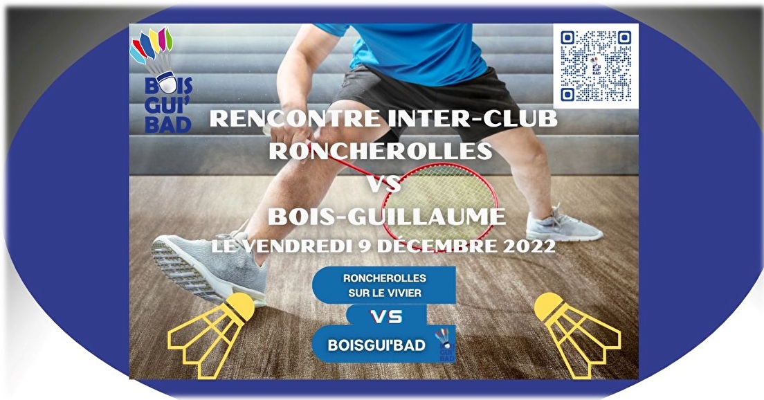 Vendredi 9 Décembre : Critérium interclub - déplacement à Roncherolles