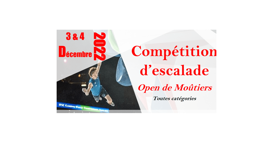 Le TCGM à l'Open de Moutiers 3 et 4 décembre 2022