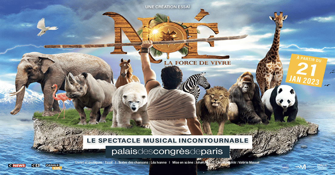 L'arche de Noé, le spectacle musical au Palais des Congrès de Paris