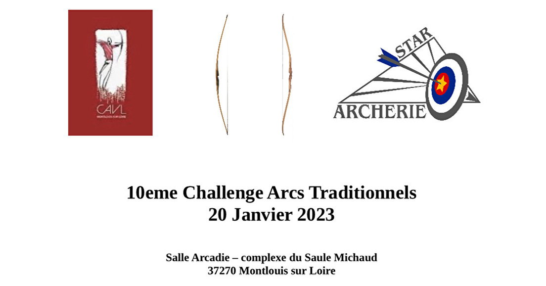 Challenge Arcs "Droit" et Arcs "Chasse" - 20 Janvier 2023