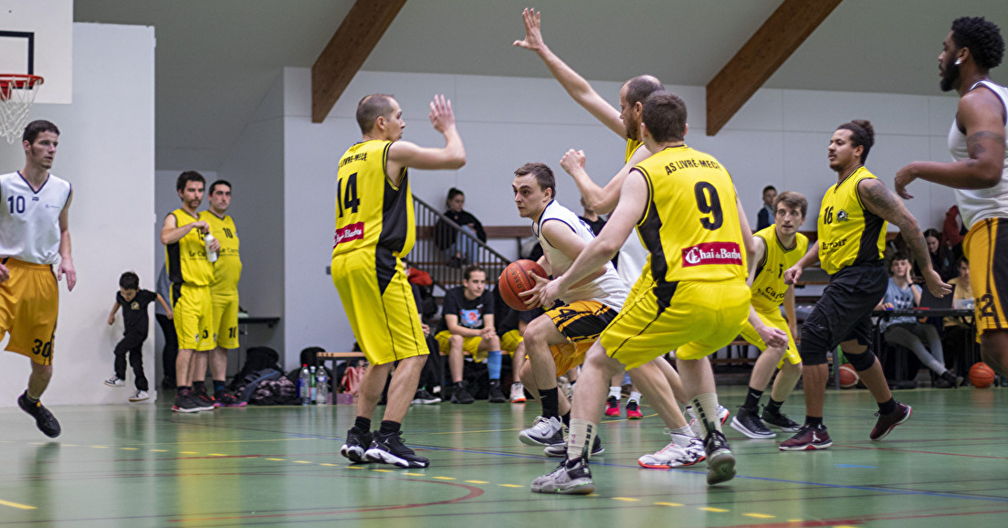 Séniors M : Acigné BC vs Livré-Mecé AS Basket (56-29)
