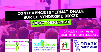Première Conférence Internationale DDX3X le 20 octobre 2023 à Paris