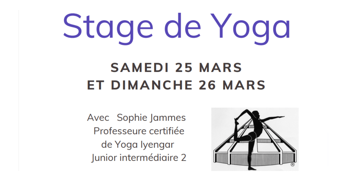 Stage de Week-end de Yoga avec Sophie Jammes