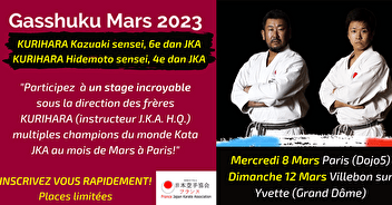 Gasshuku France-JKA Mars 2023