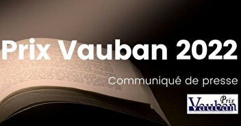 "PRIX VAUBAN" 2022 décerné à Jean de Glianisty