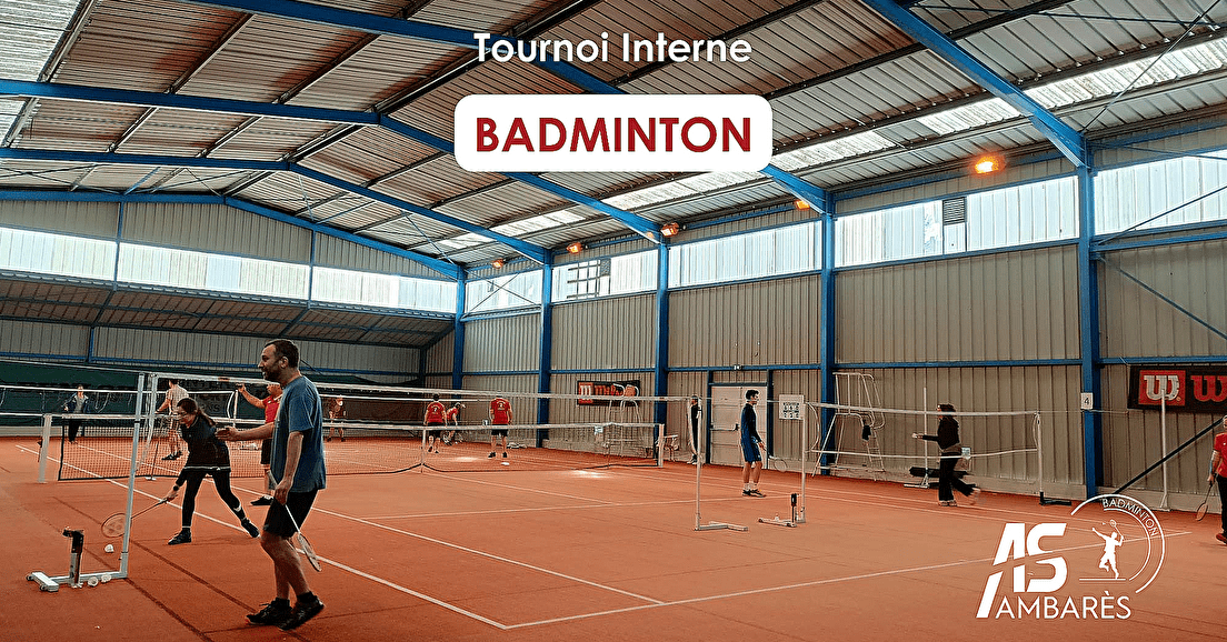 Tournoi interne - Badminton
