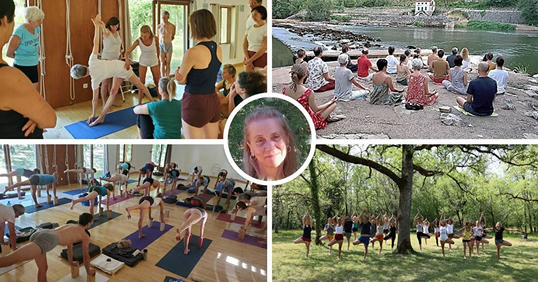 Yoga Iyengar, Yoga Sutra et alimentation vivante - Niveau avancé et prof.