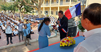 Cambodge - Un lycée champion de la francophonie