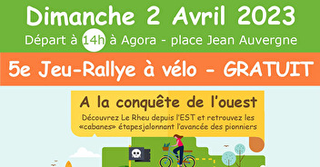 Rallye vélo au Rheu le 02 avril : à la conquête de l'Ouest !