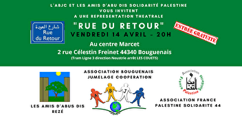 Théâtre le 14 avril par le groupe Palestine