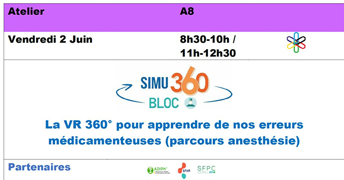 Teaser 4 : Focus sur Atelier 8 SIMU BLOC 360 :