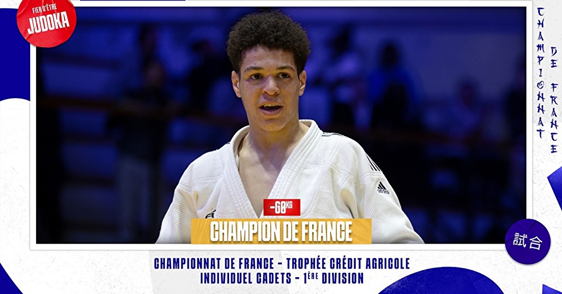 Trois médailles au championnat de France cadet(te)s (04-2023)