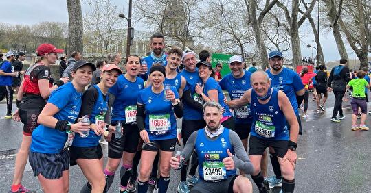 Des Bleu(e)s au marathon de Paris!
